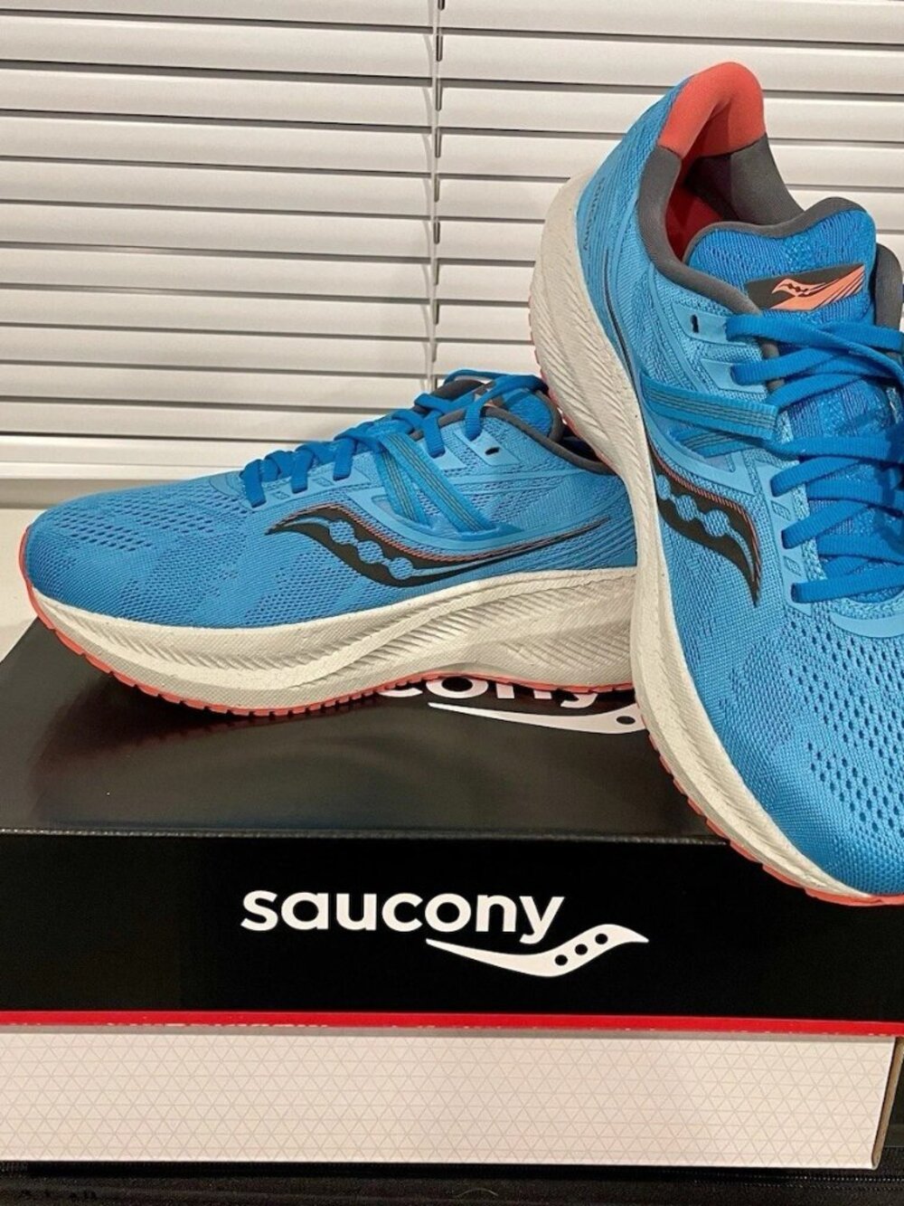 Saucony Triumph 20 Ocean Redrock, Women’s 10/Men’s 8.5
